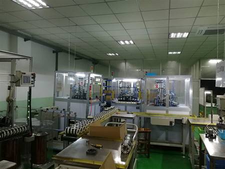 伺服式双工位内绕机